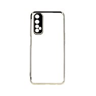 TopQ Frame Realme 7 silicone silver 62031 - Phone Cover