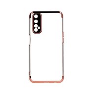 TopQ Frame Realme 7 silicone pink 62030 - Phone Cover
