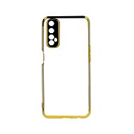 TopQ Frame Realme 7 silicone gold 62026 - Phone Cover
