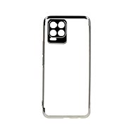TopQ Frame Realme 8 silicone silver 61648 - Phone Cover
