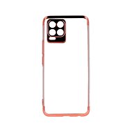 TopQ Frame Realme 8 silicone pink 61647 - Phone Cover