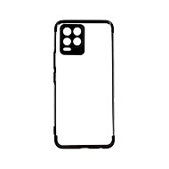 TopQ Frame Realme 8 silicone black 61646 - Phone Cover