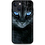 TopQ iPhone 13 silicone Dark Cat 64906 - Phone Cover
