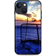 TopQ iPhone 13 silicone Hockey Sunset 64902 - Phone Cover