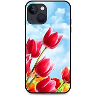 TopQ iPhone 13 silicone Tulips 64890 - Phone Cover