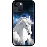 TopQ iPhone 13 silicone White Horse 64886 - Phone Cover