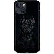 TopQ iPhone 13 silicone Dark Pitbull 64884 - Phone Cover
