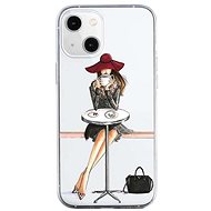 TopQ iPhone 13 silicone Lady 6 64679 - Phone Cover