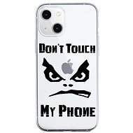TopQ iPhone 13 silicone Don't Touch transparent 64666 - Phone Cover