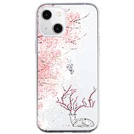 TopQ iPhone 13 silicone Blooming Deer 64648 - Phone Cover