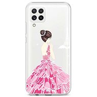 TopQ Samsung A22 silicone Pink Princess 65230 - Phone Cover