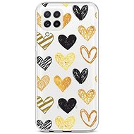 TopQ Samsung A22 Silicone Heart 65213 - Phone Cover