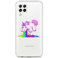 TopQ Samsung A22 silicone Rainbow Splash 65206 - Phone Cover