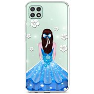 TopQ Samsung A22 5G silicone Blue Princess 65149 - Phone Cover