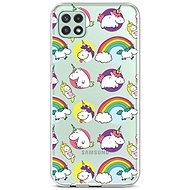 TopQ Samsung A22 5G silicone Chunky Unicorns 65137 - Phone Cover