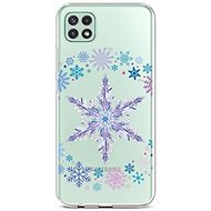 TopQ Samsung A22 5G silicone Snowflake 65084 - Phone Cover