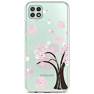 TopQ Samsung A22 5G silicone Cherry Tree 65059 - Phone Cover