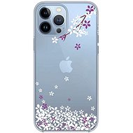 TopQ iPhone 13 Pro silicone Sakura blossoms 65279 - Phone Cover