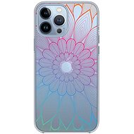 TopQ iPhone 13 Pro Silicone Rainbow Mandala 65277 - Phone Cover