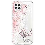 TopQ Samsung A22 silicone Blooming Deer 65203 - Phone Cover