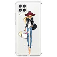 TopQ Samsung A22 silicone Lady 2 65198 - Phone Cover