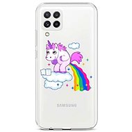 TopQ Samsung A22 silicone Rainbow Disaster 65197 - Phone Cover