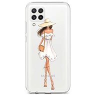 TopQ Samsung A22 silicone Lady 5 65185 - Phone Cover