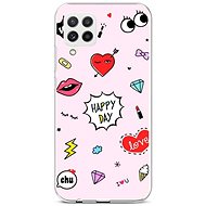 TopQ Samsung A22 silicone Happy Day 65178 - Phone Cover