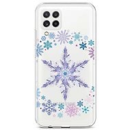TopQ Samsung A22 silikón Snowflake 65170 - Kryt na mobil