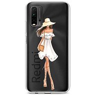 TopQ Xiaomi Redmi 9T silicone Lady 5 65136 - Phone Cover