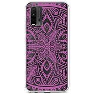 TopQ Xiaomi Redmi 9T silicone Violet Mandala 65078 - Phone Cover
