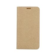Forcell iPhone XR Luna Book gold 63025 - Phone Case