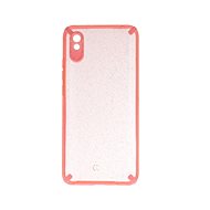 TopQ Xiaomi Redmi 9A Armor Glitter Solid Pink 63560 - Phone Cover