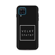 TopQ Samsung A12 Silicone Big Bad 56774 - Phone Cover