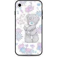 TopQ iPhone SE 2020 silicone Floral Teddy 49290 - Phone Cover