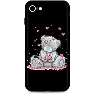 TopQ iPhone SE 2020 silicone Lovely Teddy Bear 49284 - Phone Cover