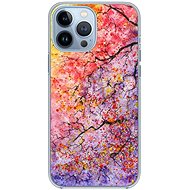 TopQ iPhone 13 Pro Max Silicone Abstract Tree 65292 - Phone Cover