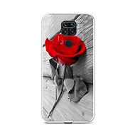 TopQ Xiaomi Redmi Note 9 silicone Red Rose 58963 - Phone Cover