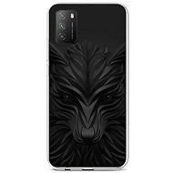 TopQ Xiaomi Poco M3 silicone Black Wolf 57849 - Phone Cover