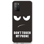 TopQ Xiaomi Poco M3 silicone Don't Touch 57848 - Phone Cover