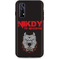 TopQ Realme 7 silicone I'll never give up 56842 - Phone Cover