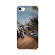 TopQ iPhone SE 2020 Silicone Tiger Reflection 58791 - Phone Cover