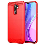 TopQ Xiaomi Redmi 9 silicone red 52821 - Phone Cover