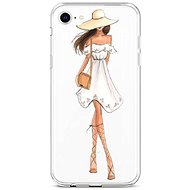 TopQ iPhone SE 2020 silicone Lady 5 49610 - Phone Cover
