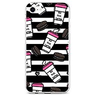 TopQ iPhone SE 2020 silicone Cupcake 49561 - Phone Cover