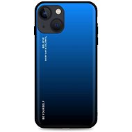TopQ LUXURY iPhone 13 mini solid rainbow blue 64771 - Phone Cover