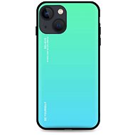 TopQ LUXURY iPhone 13 mini solid rainbow green 64770 - Phone Cover