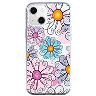 TopQ iPhone 13 Silicone Colourful Daisy 64631 - Phone Cover