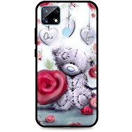 TopQ Realme 7i Silicone Teddy Bear 54977 - Phone Cover