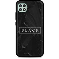 TopQ LUXURY Samsung A22 5G Solid Black 65315 - Phone Cover